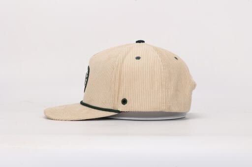 Tan Corduroy Rope Hat